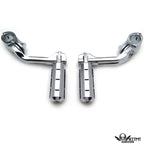 Chrome 5" Long Foot Peg Kit for Honda VLX600 DLX600 Shadow (1996–2007)