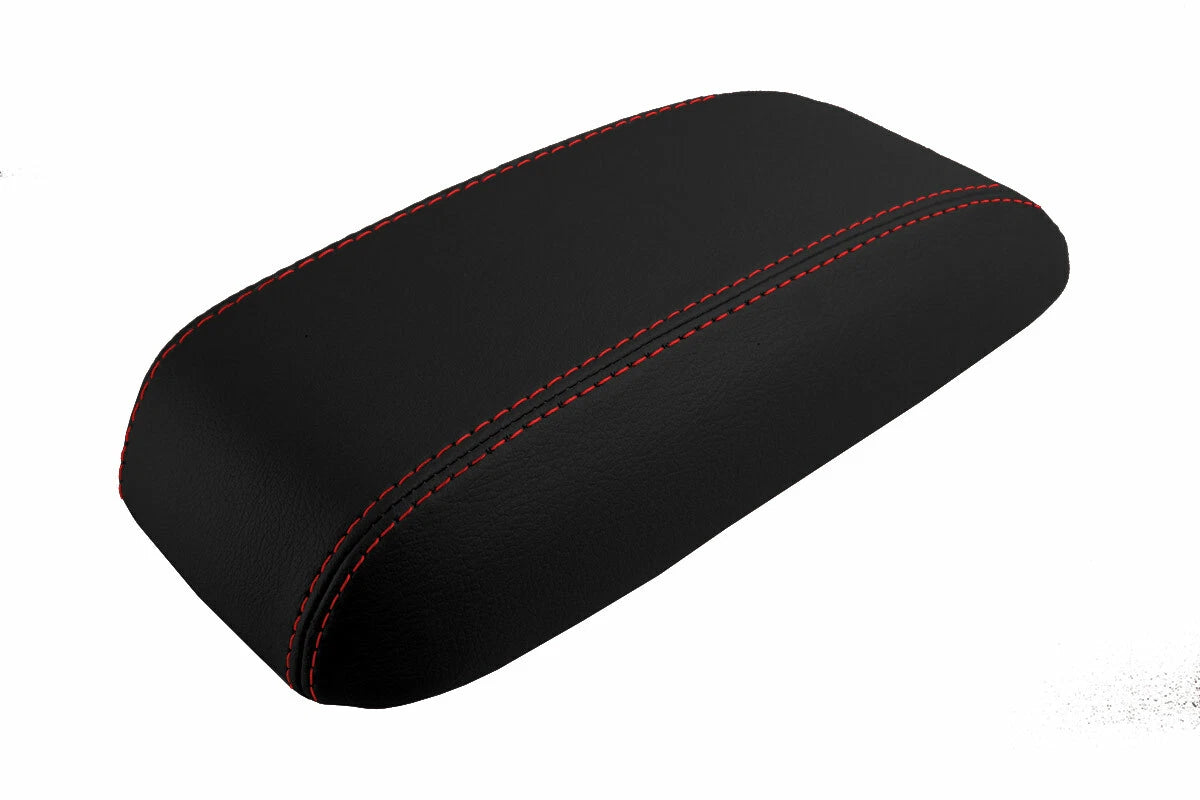 Armrest Cover for Dodge Neon (1995–1999) Red Stitch Leather
