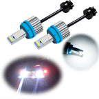 2X White CSP LED Backup Light Bulbs for Jeep Wrangler (2007–2017)