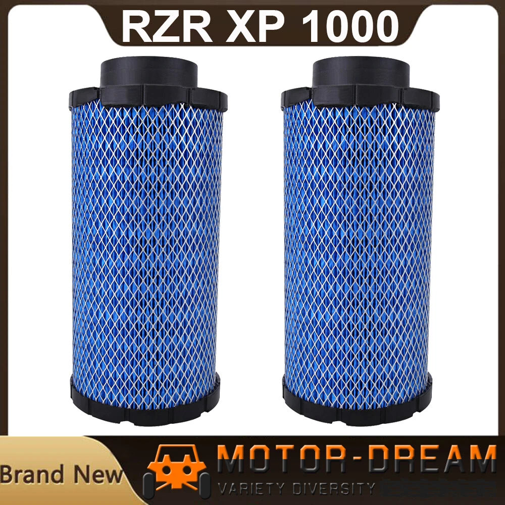 2X UTV Air Filter for Polaris RZR XP 1000 XP 4 1000 (2014–2023) 1240822 1240957