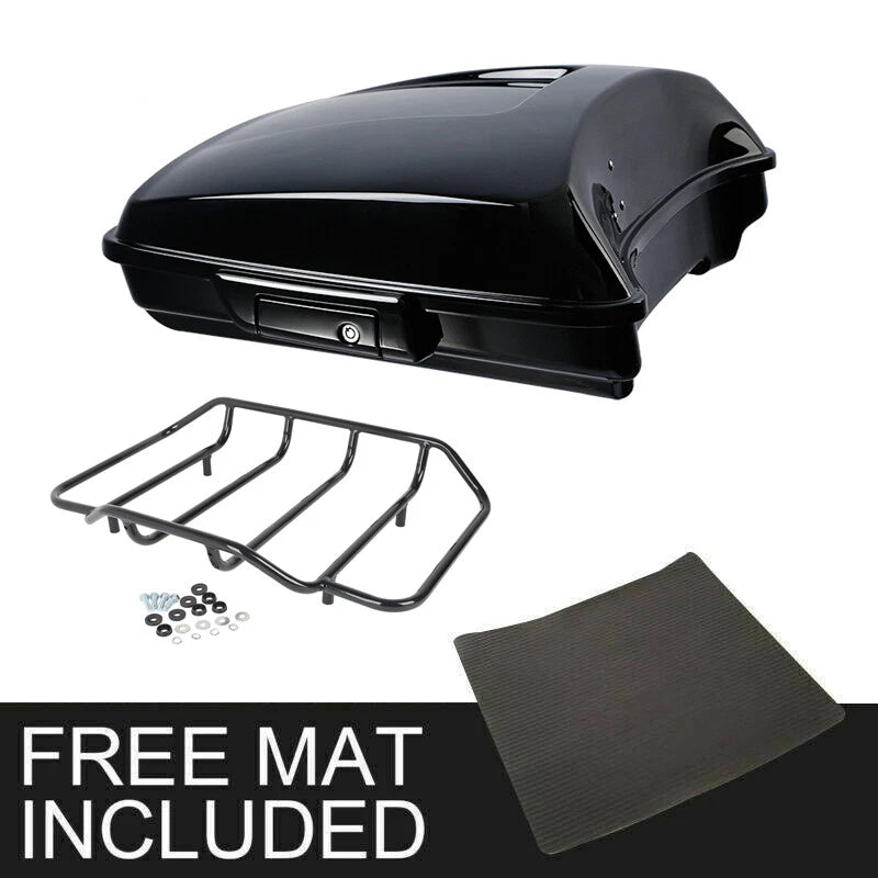 5.5" Luggage Rack for Harley Touring Street Glide (2014–2026) Black
