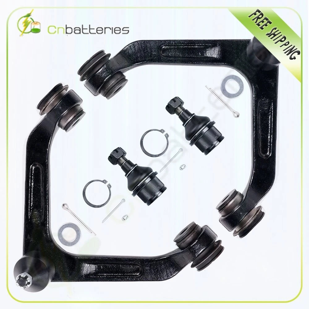 Set of 4 Front Suspension Upper Control Arms + Ball Joints for Dodge Ram 2500 (2003–2005)