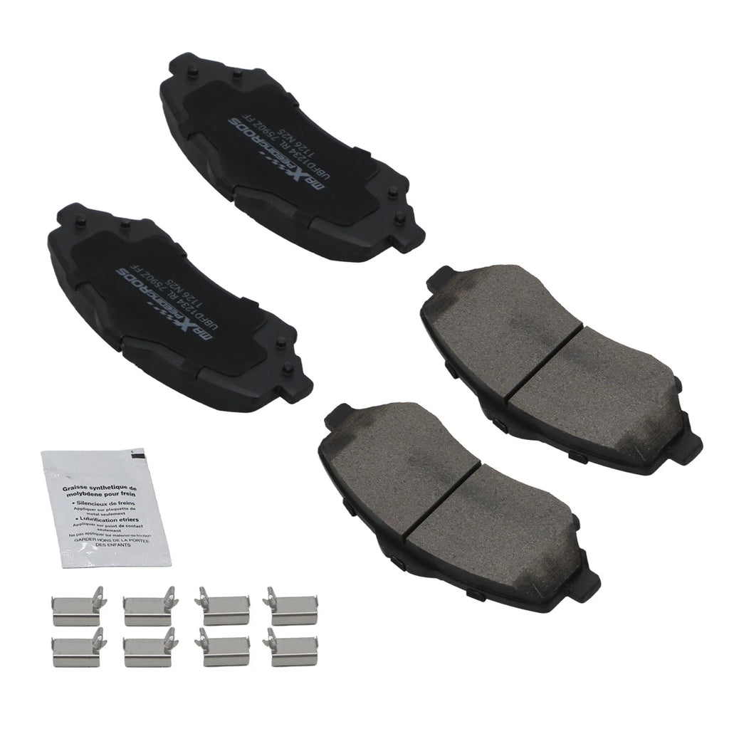 Front Ceramic Brake Pads Kit for Volkswagen Routan (2009-2014) Ram C/V (2012-2015)
