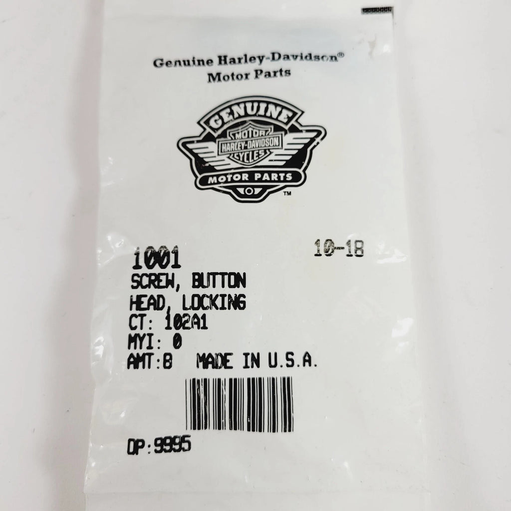 8-Pack Button Screw for Harley-Davidson (1001)