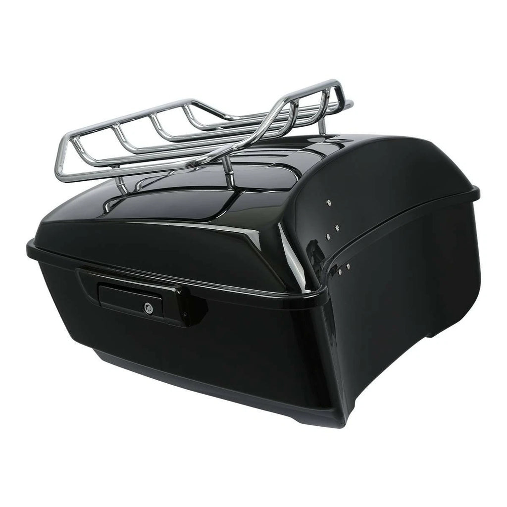 Trunk Backrest Luggage Rack for Harley Touring Road Glide (2009–2013)