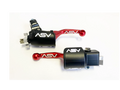 ASV F4 Shorty Front Brake Clutch Perch Levers Set for YFZ 450 (2007–Present)