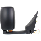 Left Manual Towing Mirror for Ford E150 E250 Van with Turn Signal Light