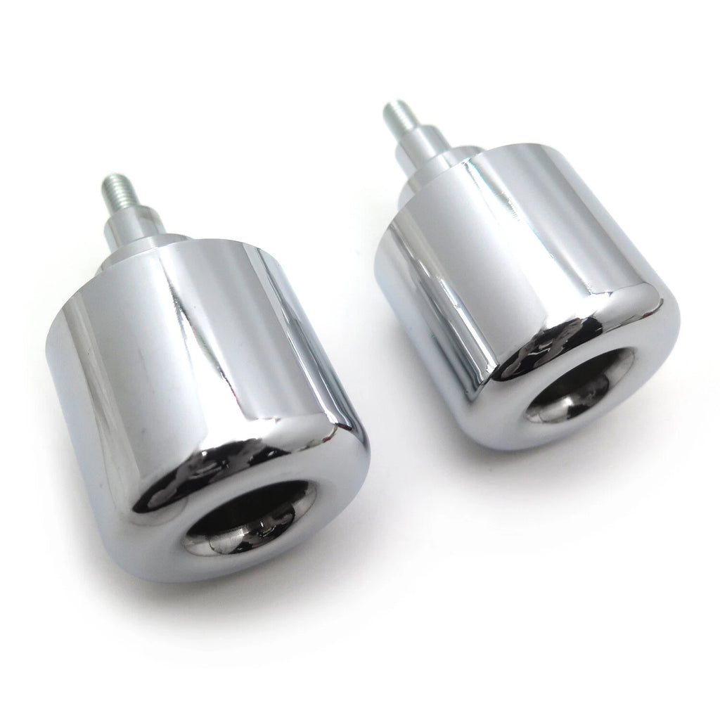 Chromed Bar Ends for Honda CB599, VFR800, CB919, 900RR, 929RR, 954RR, VTR, RC51, CBR1100