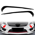 Front Air Vent Spoiler for Benz CLA Class C117 (2013–2016) - Glossy Black