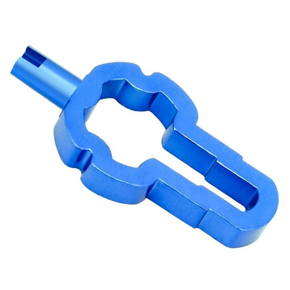 Set of 4 Aluminum Valve Core Wrenches for French British Valves