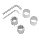 Highway Foot Pegs Mount Clamps for Harley Sportster XL883 XL1200 (22mm-35mm)