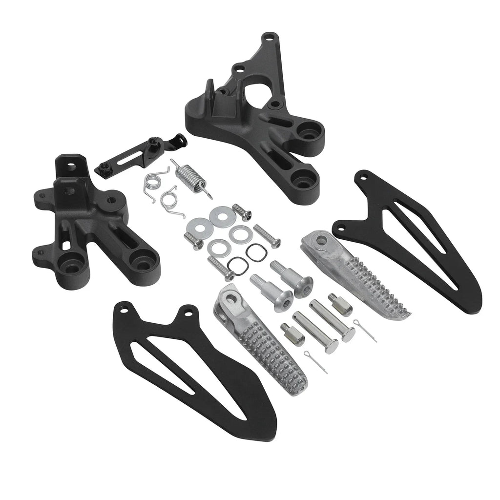 Front Rider Driver Footpegs Bracket Set for Yamaha YZF R7 (2022-2025)