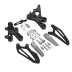 Front Rider Driver Footpegs Bracket Set for Yamaha YZF R7 (2022-2025)