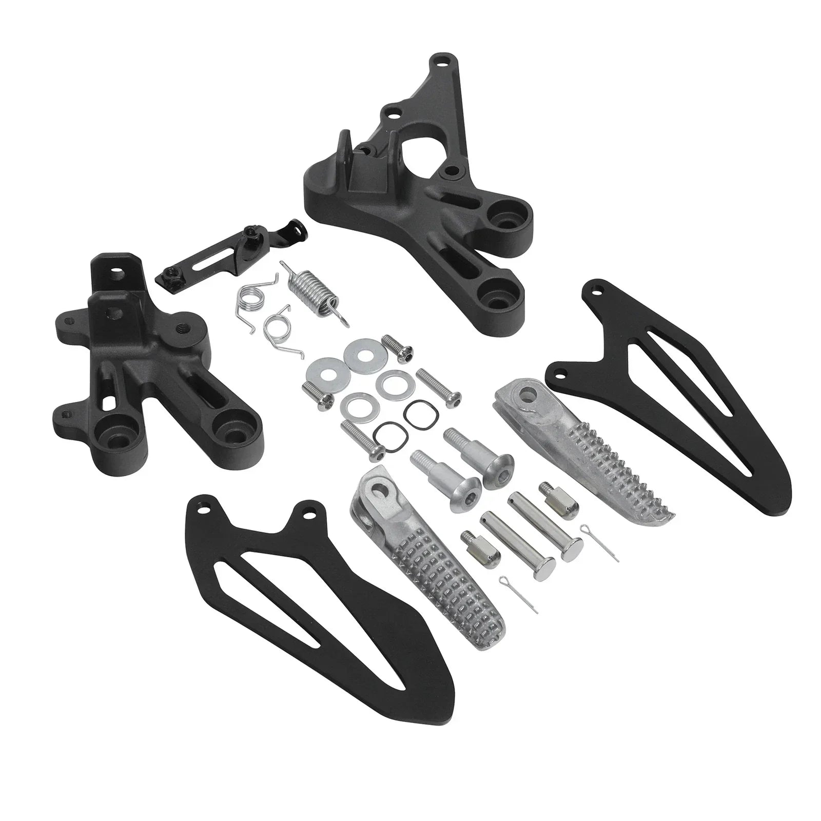 Front Rider Driver Footpegs Bracket Set for Yamaha YZF R7 (2022-2025)