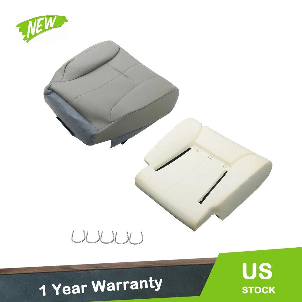 LH Bottom Seat Cover & Foam for Dodge Ram 1500 2500 3500 (1998–2002)