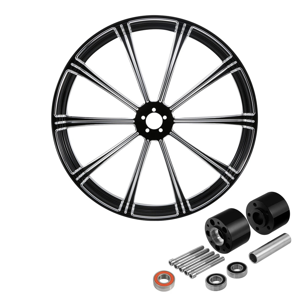 26" Front Wheel Rim Dual Disc Hub for Harley Touring Glide (2008–2025)