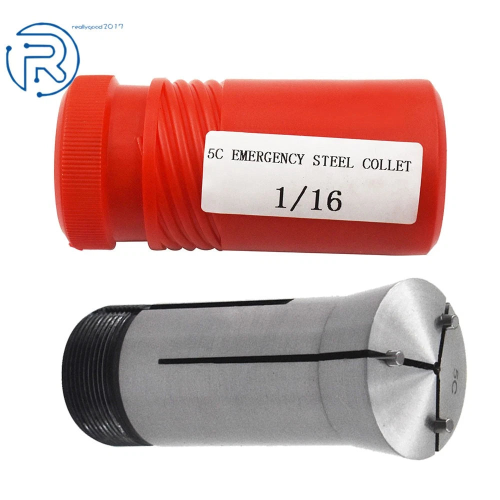 5C Emergency Steel Collet for Lathe & Fixtures (Drilled Bored or Machined)