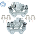 2X Rear Disc Brake Caliper w/ Bracket for Buick LeSabre Pontiac Bonneville (2000–2005)