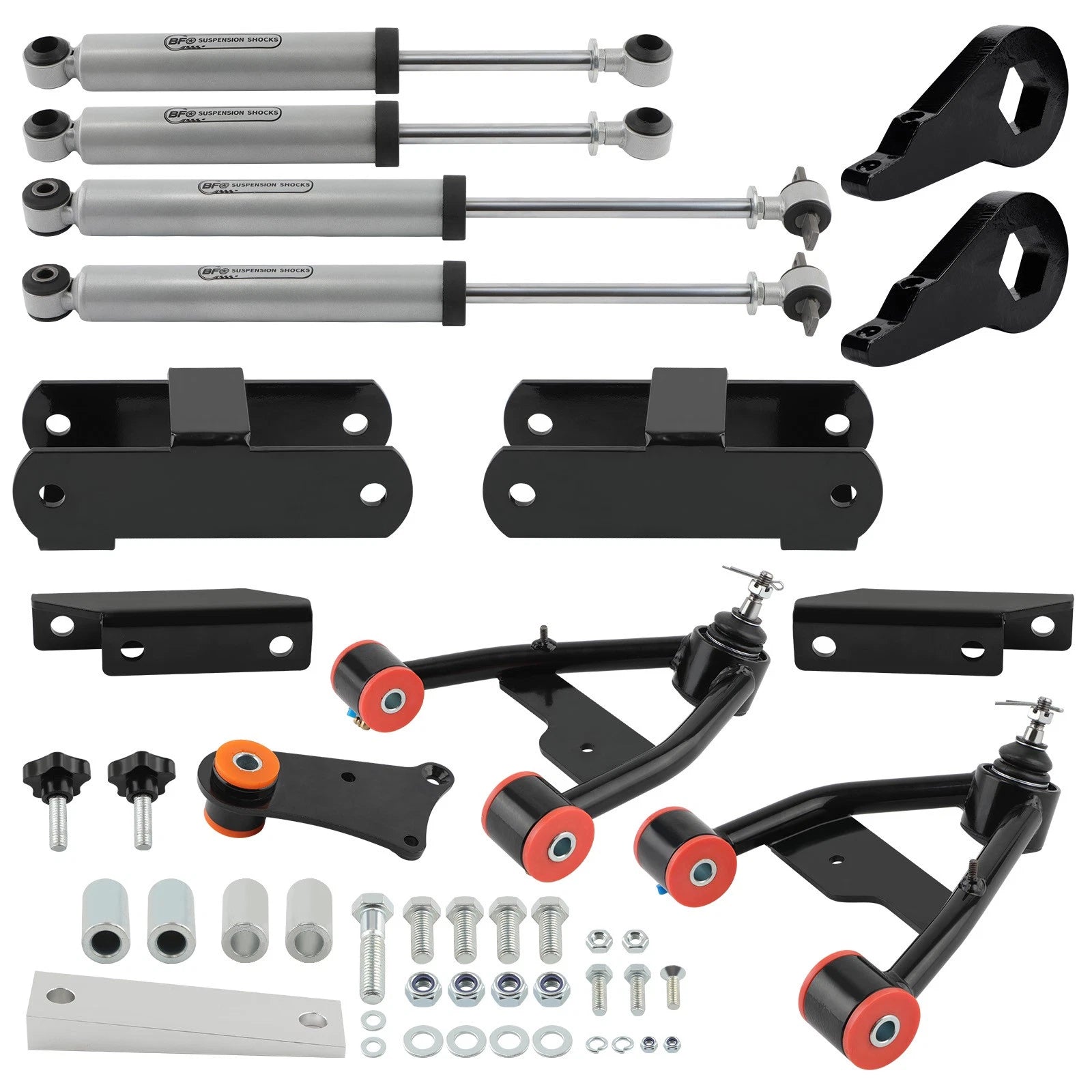 2.5" Lift Kit for Chevy S10 Blazer, GMC S15 Jimmy, Sonoma (1982–2005)
