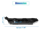 Left Front Bumper Bracket for Honda Civic (2012–2015) NO.71198-TS6-H01