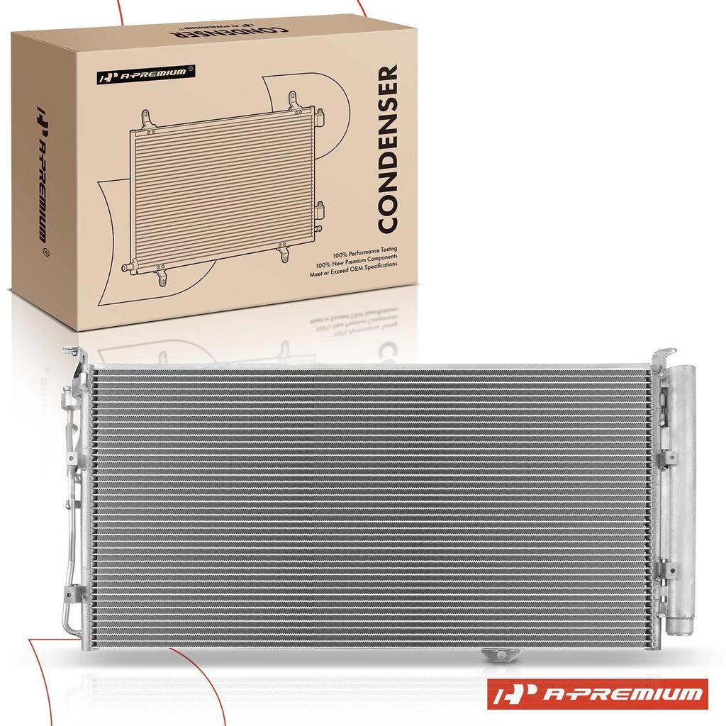 A/C Condenser with Receiver Drier for Kia Amanti (2004–2009)