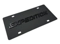 License Plate Frame Premium Black for Ford Expedition (2003–2017)
