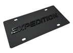 License Plate Frame Premium Black for Ford Expedition (2003–2017)