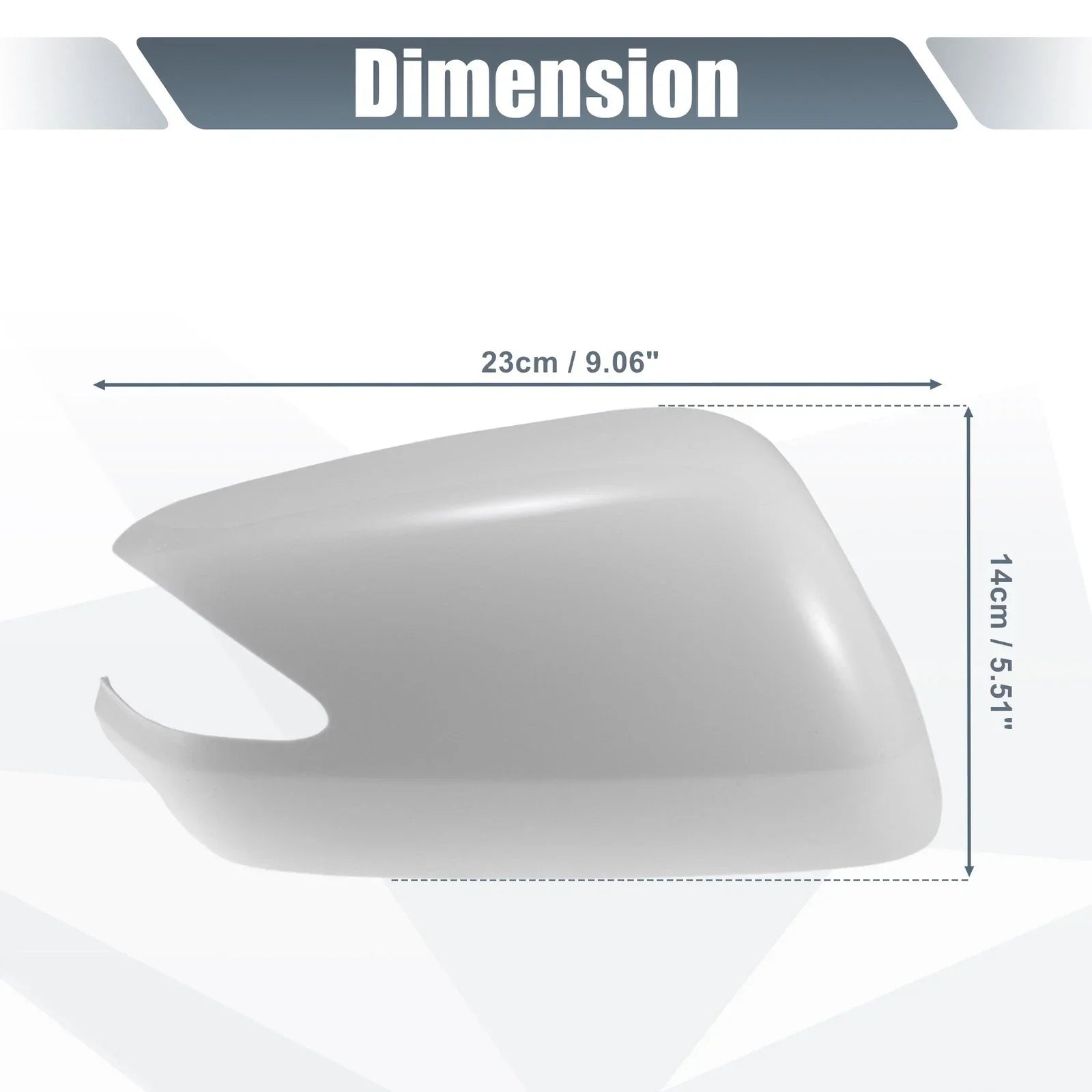 Right Side Car Mirror Cover Cap for Honda Fit (2009-2013)