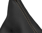 Leather Automatic Shift Boot for BMW E39 525 528 530 (1996–2003) Beige Stitch