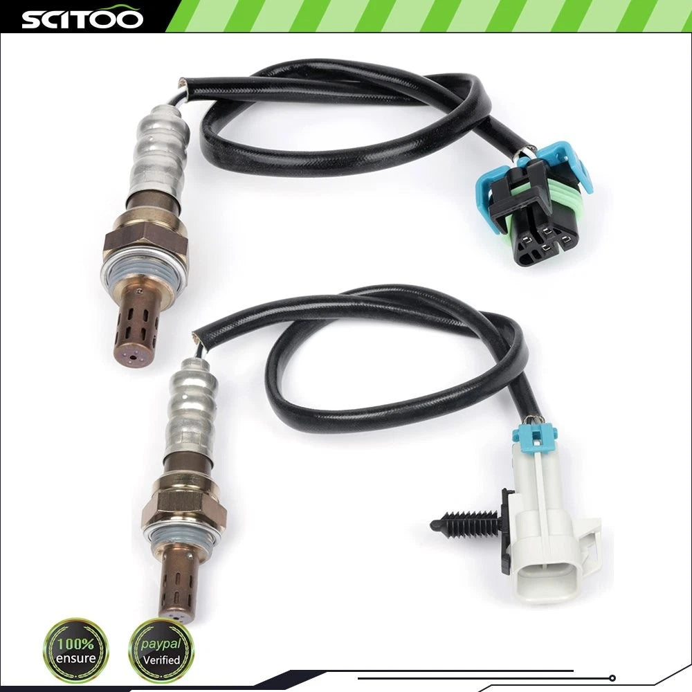 2X Oxygen Sensor O2 for Chevy Silverado 3500 HD (2007–2011) Upstream