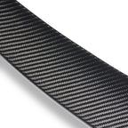Glossy Carbon Fiber Rear Trunk Lip Spoiler for Tesla Y (2020–2022)