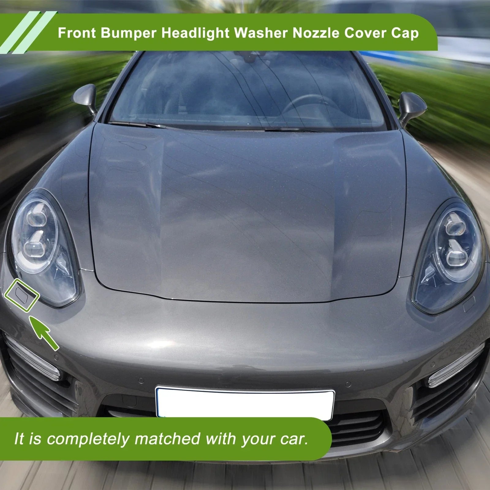 Washer Nozzle Cover for Porsche Panamera (2010-2023) Unpainted