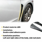 2X Carbon Fiber Side Fender Vent Covers for Make Model