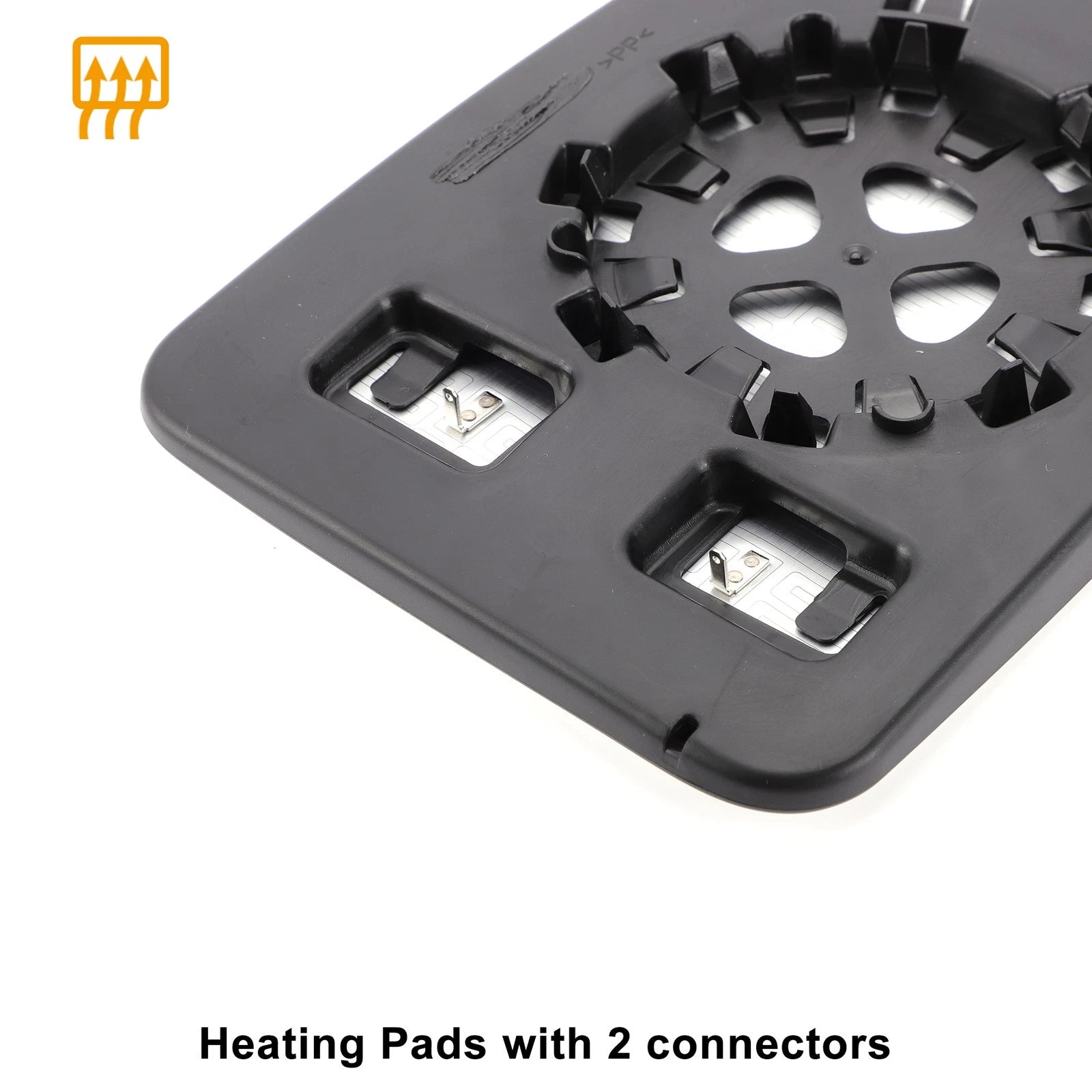 Right Upper White Heated Mirror Glass for Mercedes Sprinter (2018–2023)