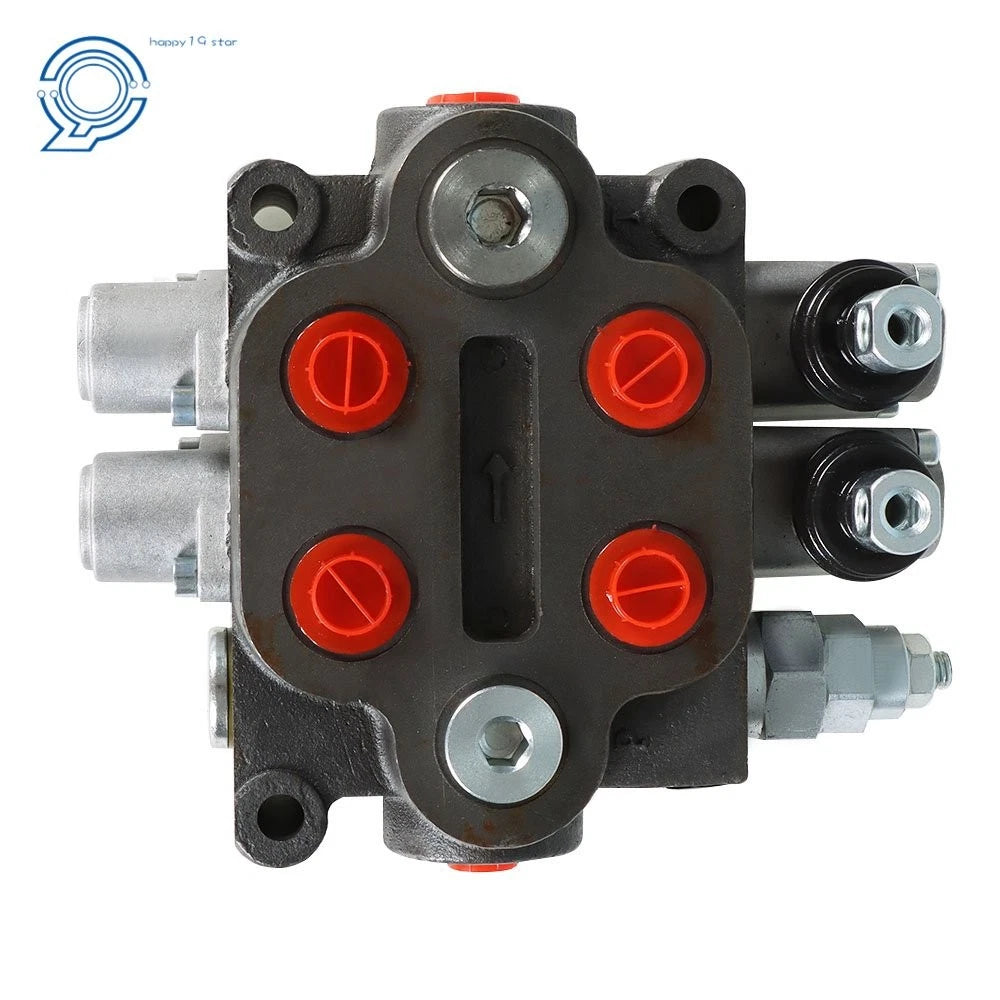 2X Hydraulic Directional Control Valve 25GPM 3000 PSI for