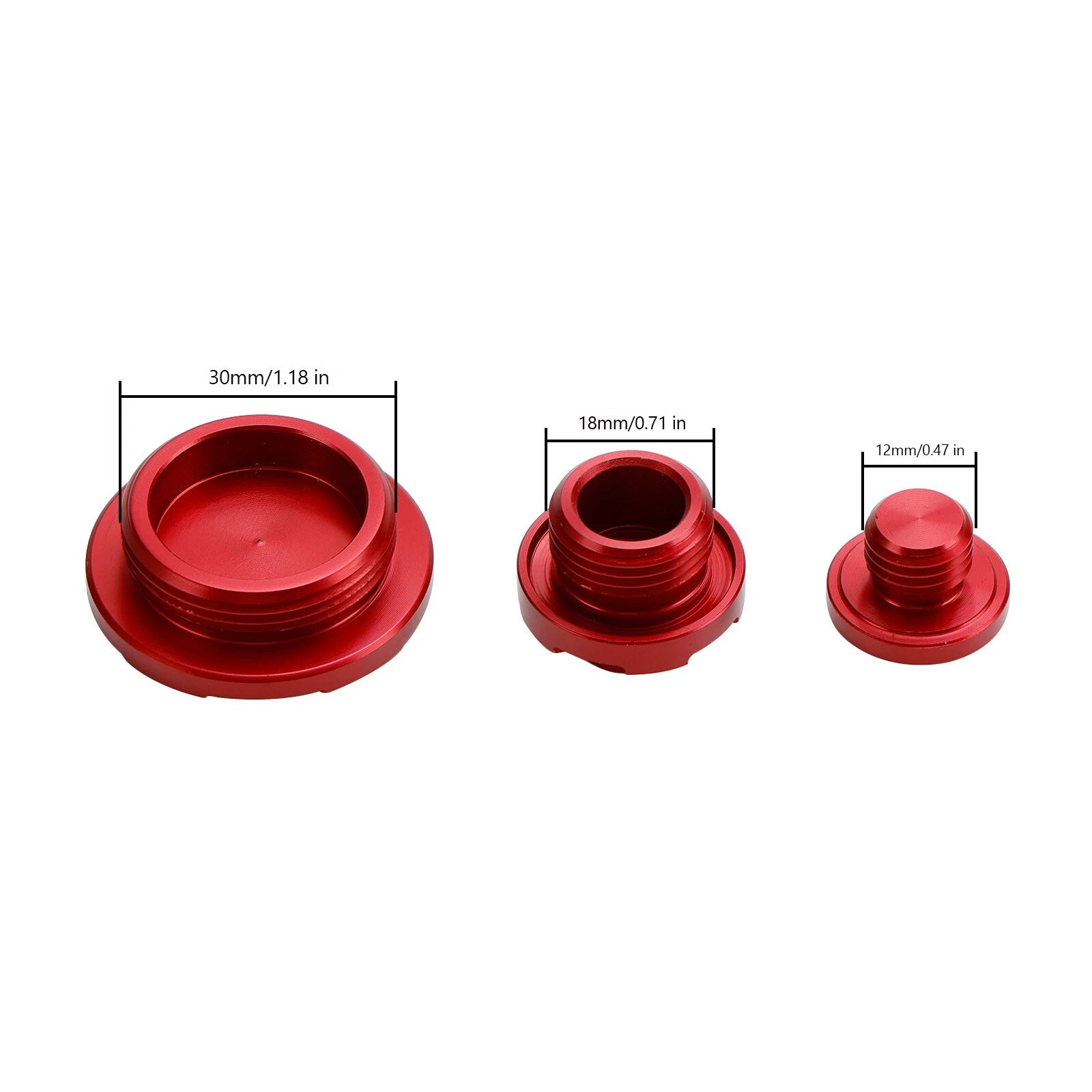 Red Billet Engine Plug Kit for Kawasaki KX250 KX250F KX450 KX450F (2009–2020)