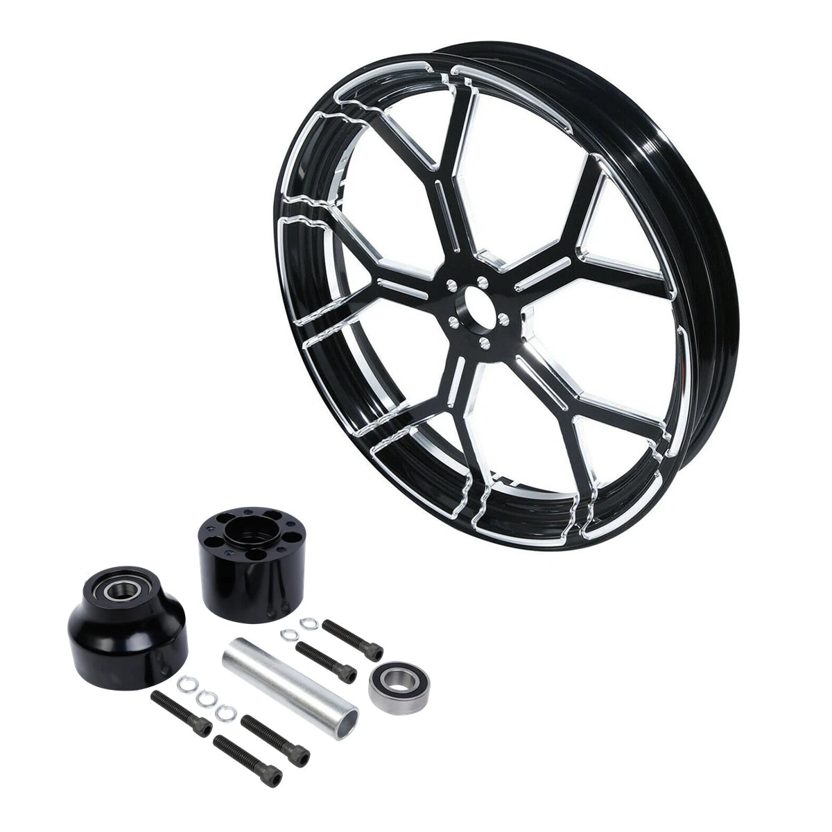 21" Front Wheel Rim & Disc Hub for Harley Electra Glide (2008–Present)