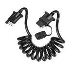 4 Way Flat Trailer Extension Coiled Cable Wiring Harness for Universal (60")