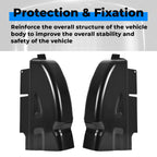 Set of 2 Cab Corners for Dodge Ram 1500 2500 3500 Quad Cab (2002–2008)