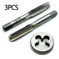 M8 x 1mm Metric Thread Tap & Die Set for Automotive (Carbon Steel)