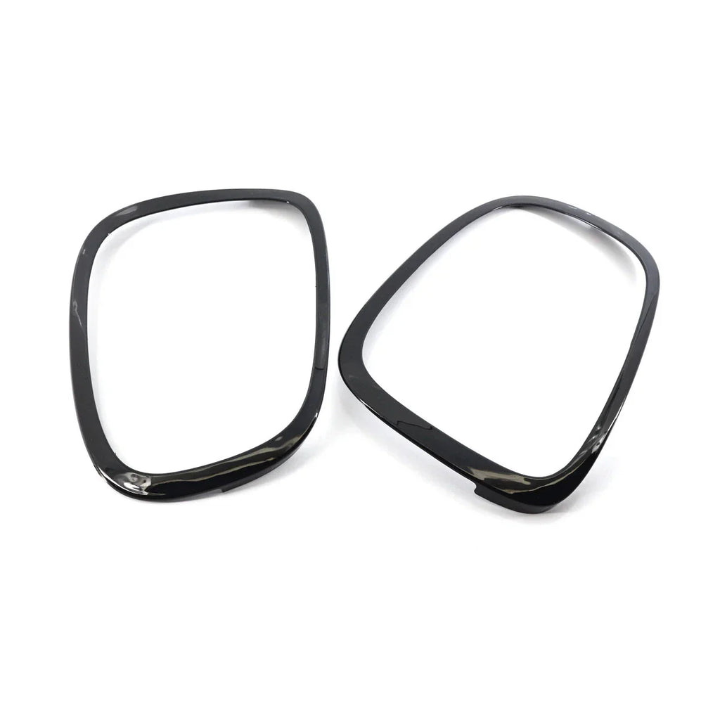 Gloss Black Tail Rear Light Trim Ring for Mini Cooper S F55 F56 F57 (2013–2019)