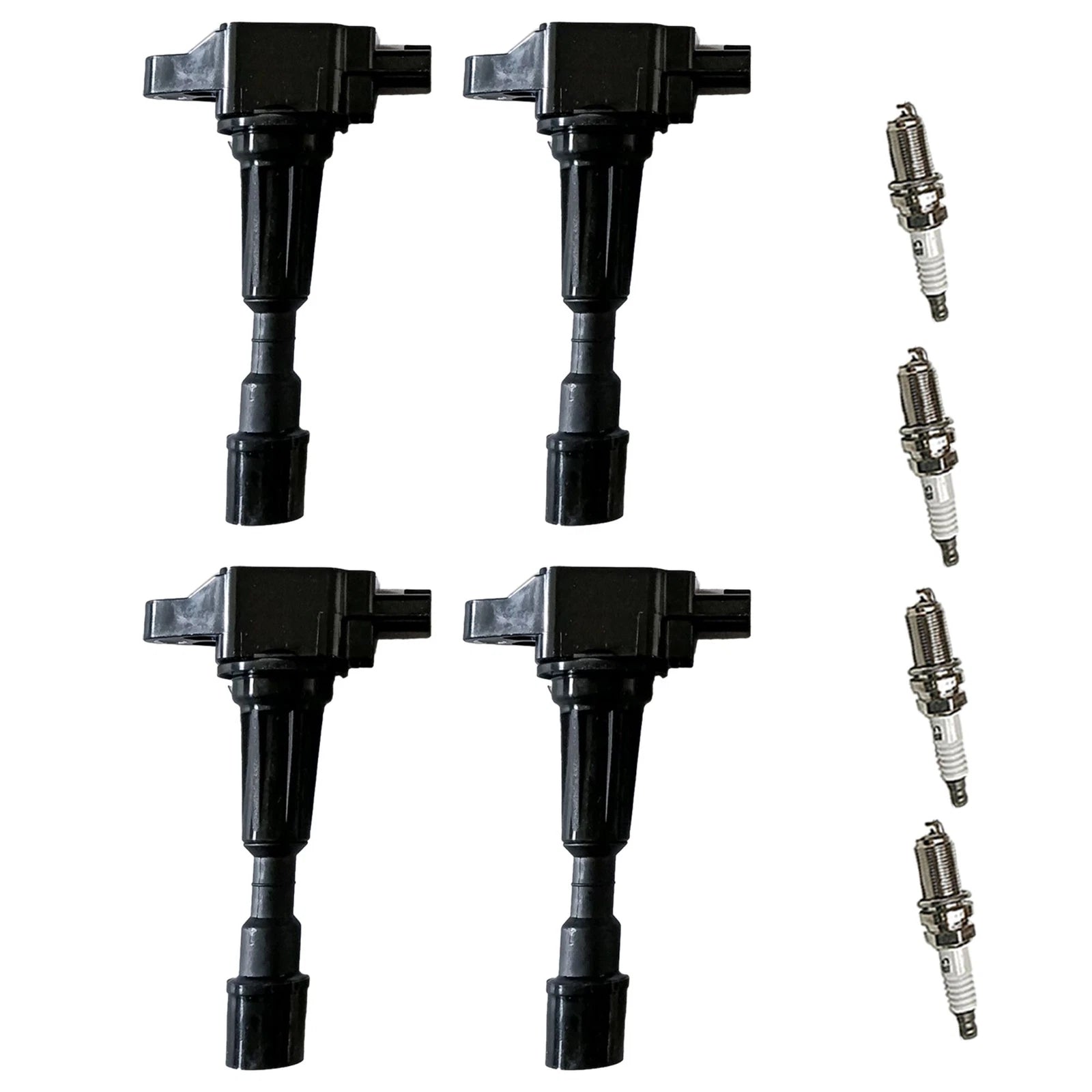4X Ignition Coil & 4X Spark Plug Kit for Mazda 2 (2011–2014) UF655