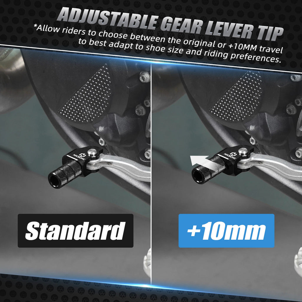 CNC Adjustable Gear Shift Lever Tip for Gas Gas 250 350 450 EX MC EC F (2021–2024)