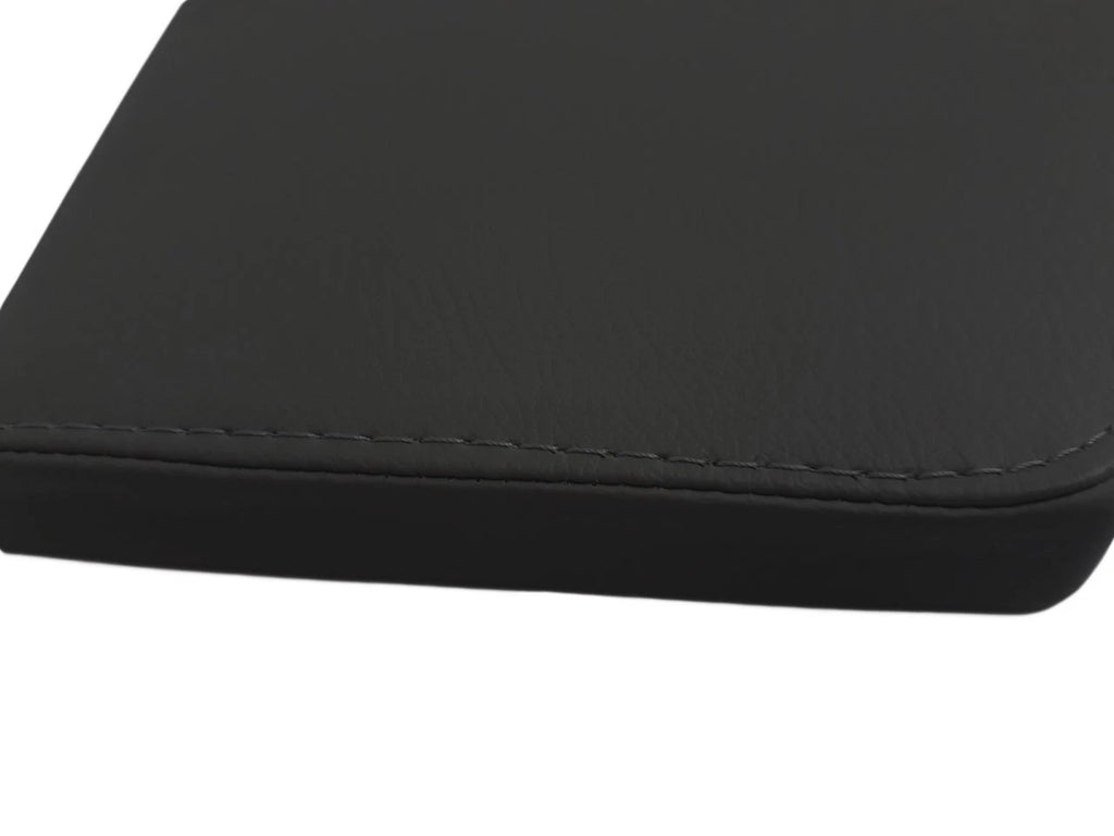 Leather Synthetic Console Armrest Cover for Ford F150 (2015–2019) Black