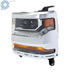 Left Headlight for Chevy Silverado 1500 (2016-2018) HID/Xenon LED Chrome