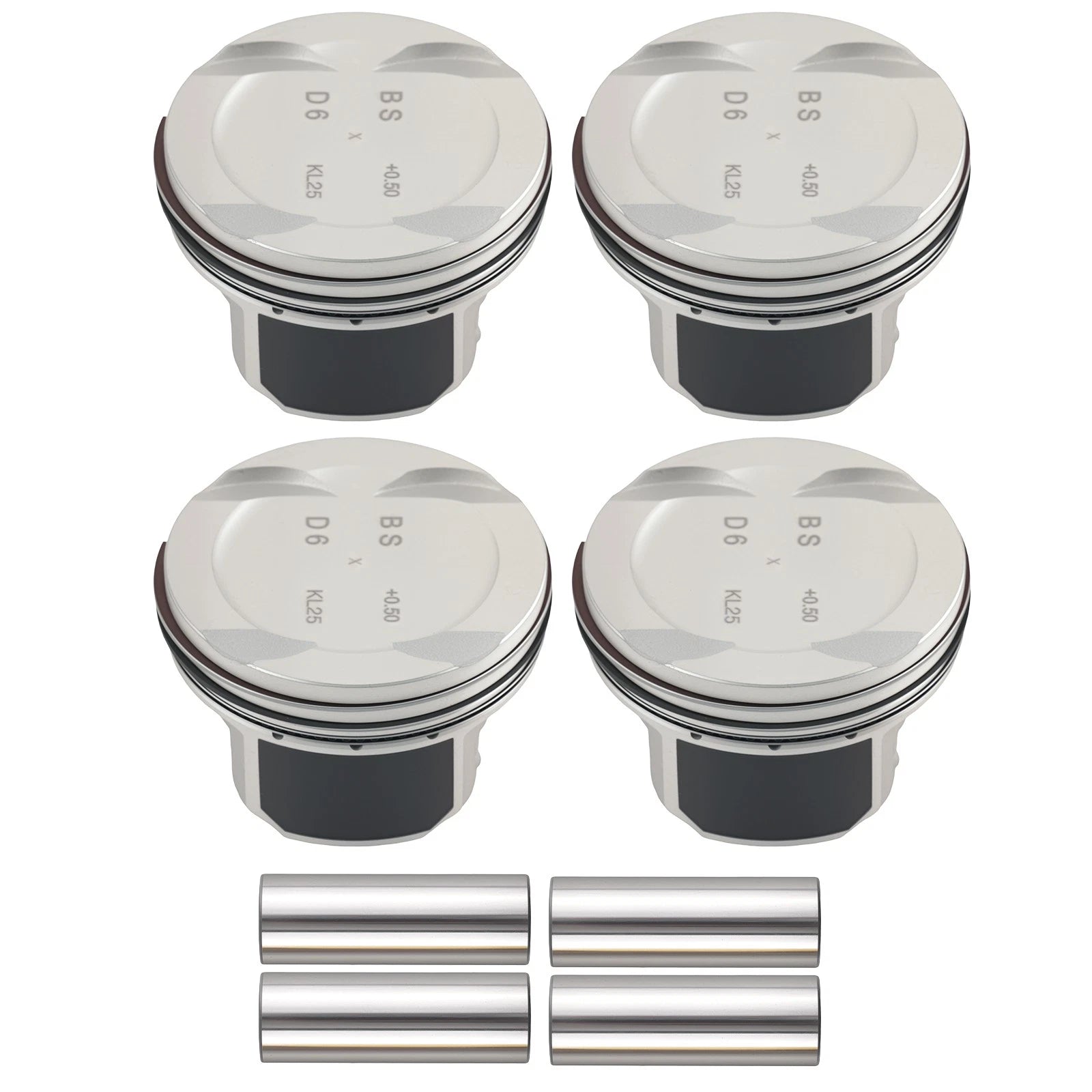 Oversize Piston & Rings Set for Hyundai Kia Accent Rio 1.6L (2012–2016)
