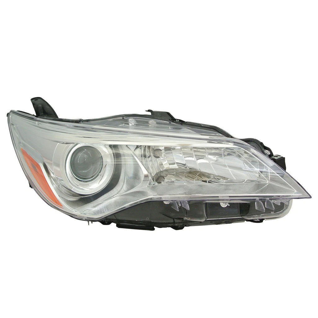 Headlight Assembly Passenger Side Replacement Halogen for Toyota Camry (2012–2017)