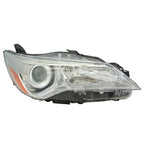 Headlight Assembly Passenger Side Replacement Halogen for Toyota Camry (2012–2017)
