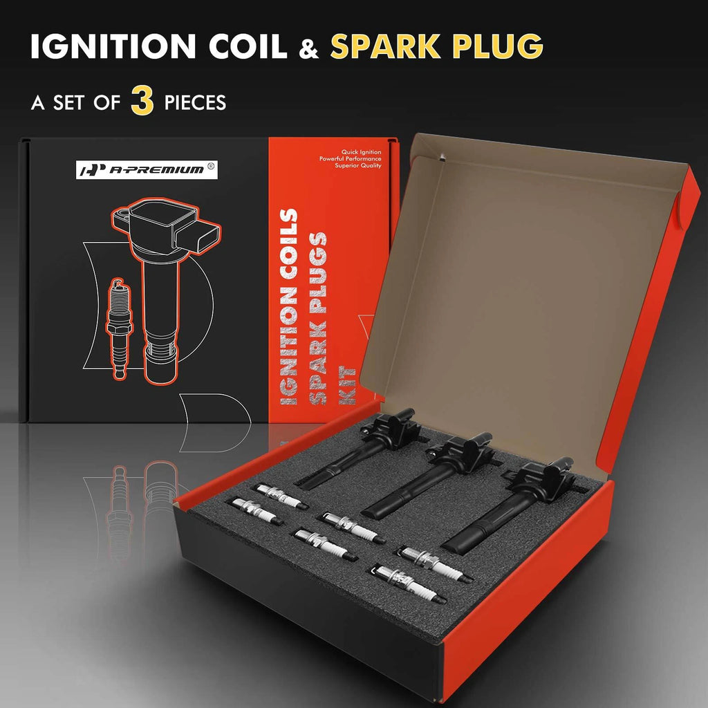 Ignition Coil and Iridium Spark Plug for Toyota Tacoma (1995–2004)