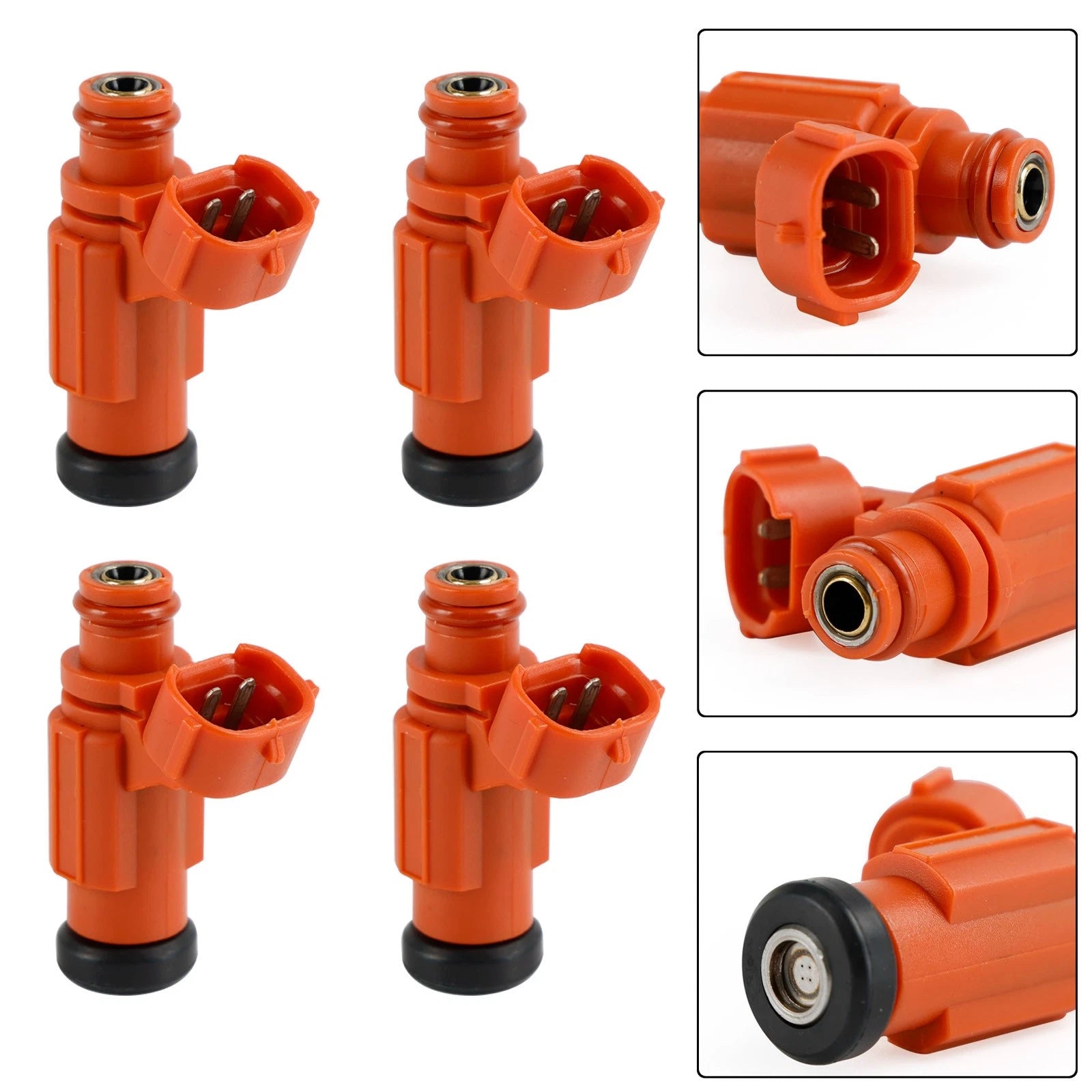 Set of 4 Fuel Injectors 15710-17G00 for Suzuki GSX-R600/750, Vstrom 650, SV650 (2003–2007)
